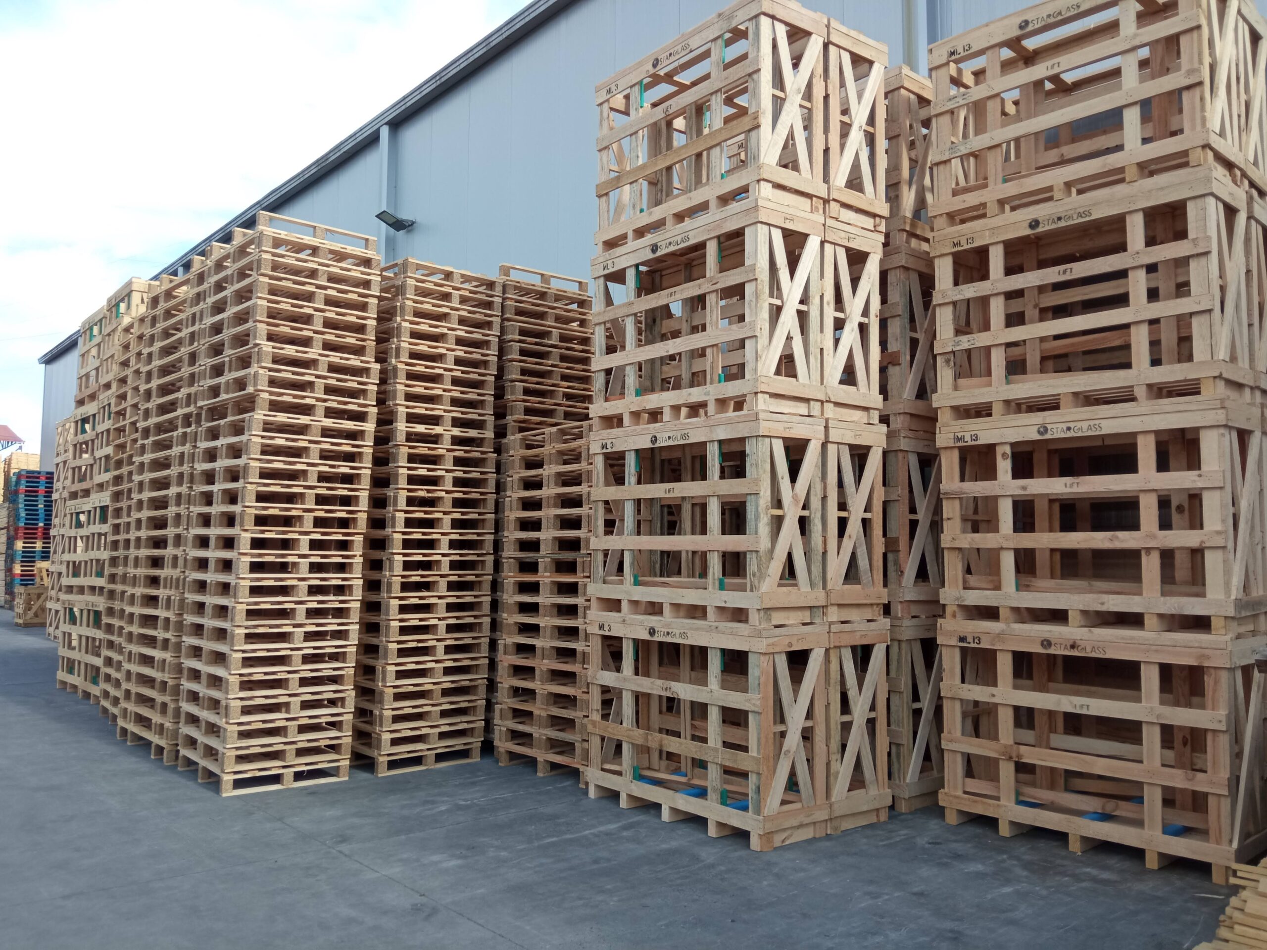 Jaulas de madera